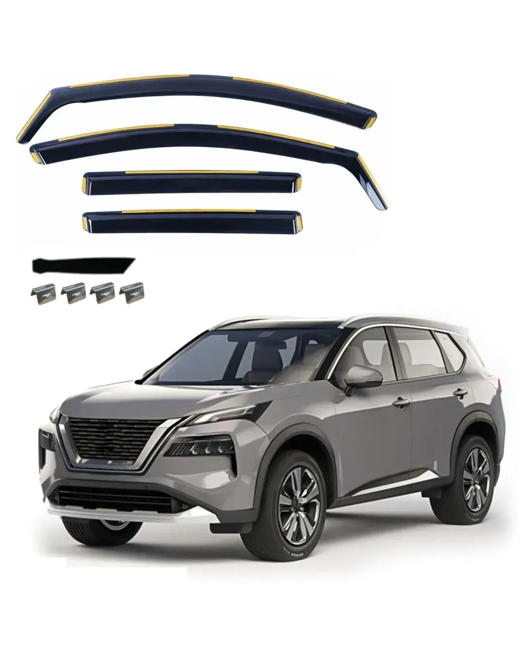 Комплект от 4бр. ветробрани за Nissan ROGUE / X-Trail IV (T33) 2022 г. +