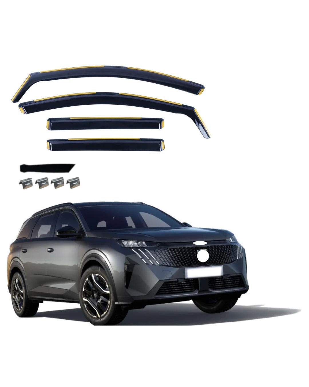 Комплект от 4бр. ветробрани за Peugeot 5008 III 2024 г. +
