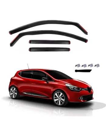 Комплект от 4бр. ветробрани за Renault Clio 4 Хечбек 5 врати 2012-2019