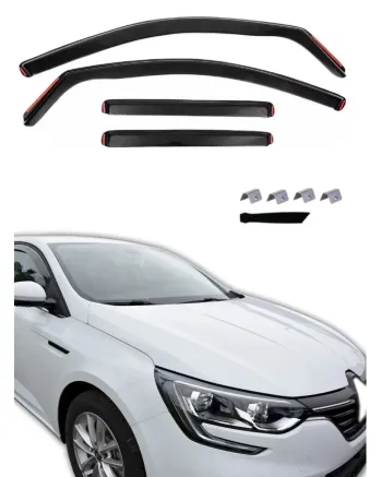 Комплект от 4бр. ветробрани за Renault Megane 4 (Liftback) - 2016-2024