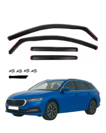 Комплект от 4бр. ветробрани за SKODA OCTAVIA - комби - 2024+
