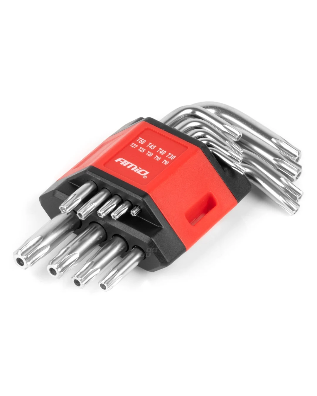 Комплект от 9бр. Г-образни ключове торксове TORX CRV