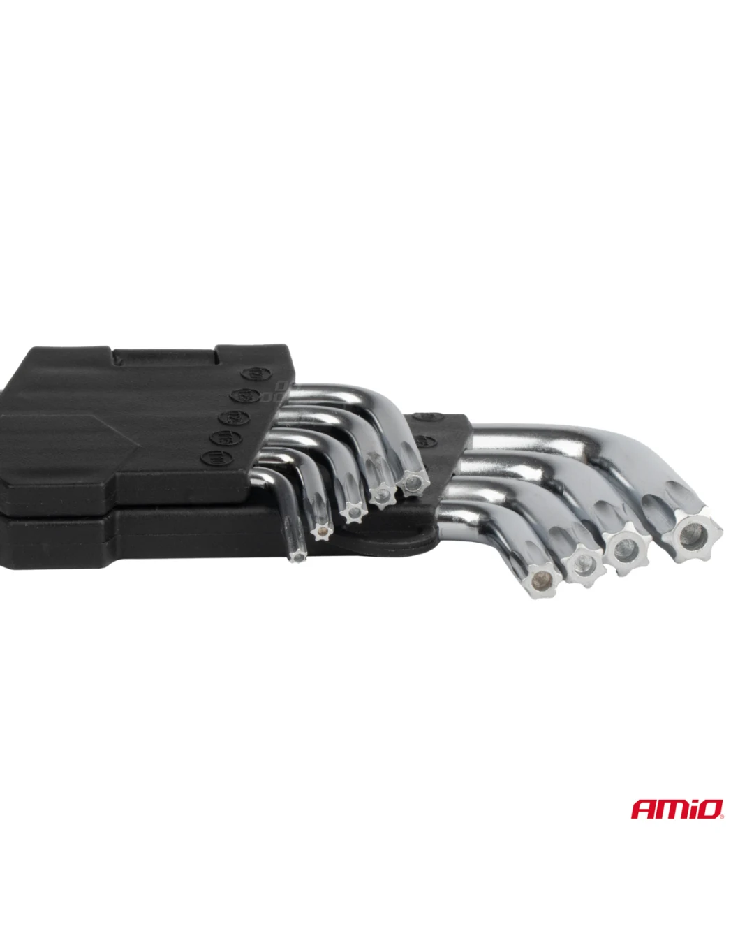 Комплект от 9бр. Г-образни ключове торксове TORX TKL дълги 23cm