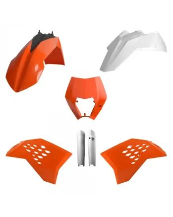 Комплект пластмаси POLISPORT Full Kit EXC/EXC-F/ XC-W / XC-FW (08-11) OEM 11