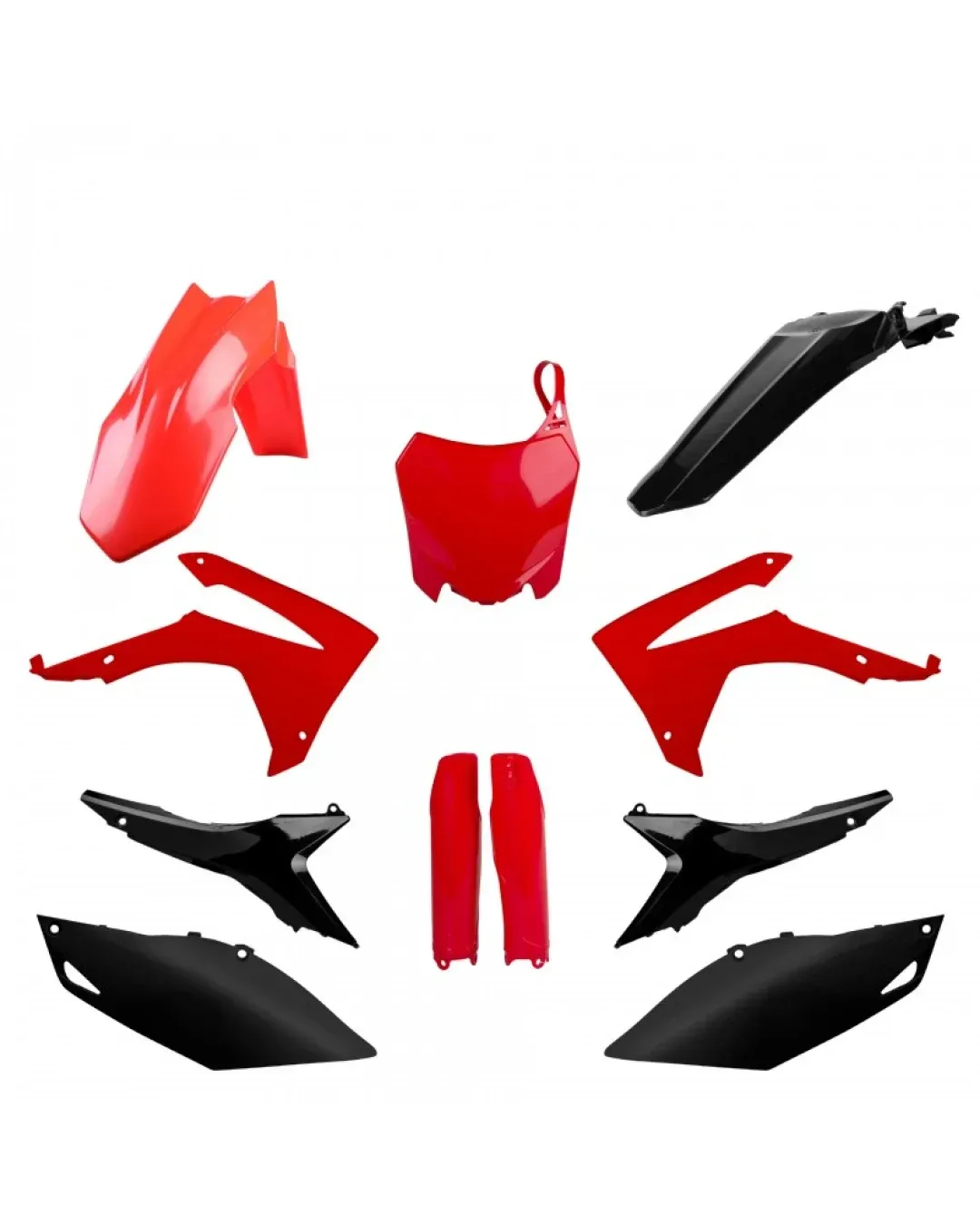 Комплект пластмаси POLISPORT Full Kit Honda CRF250R(14-17) CRF450R(13-16) Red/Black