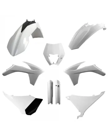 Комплект пластмаси POLISPORT Full Kit KTM EXC/EXC-F/XC-W/XC-FW(12-13) White