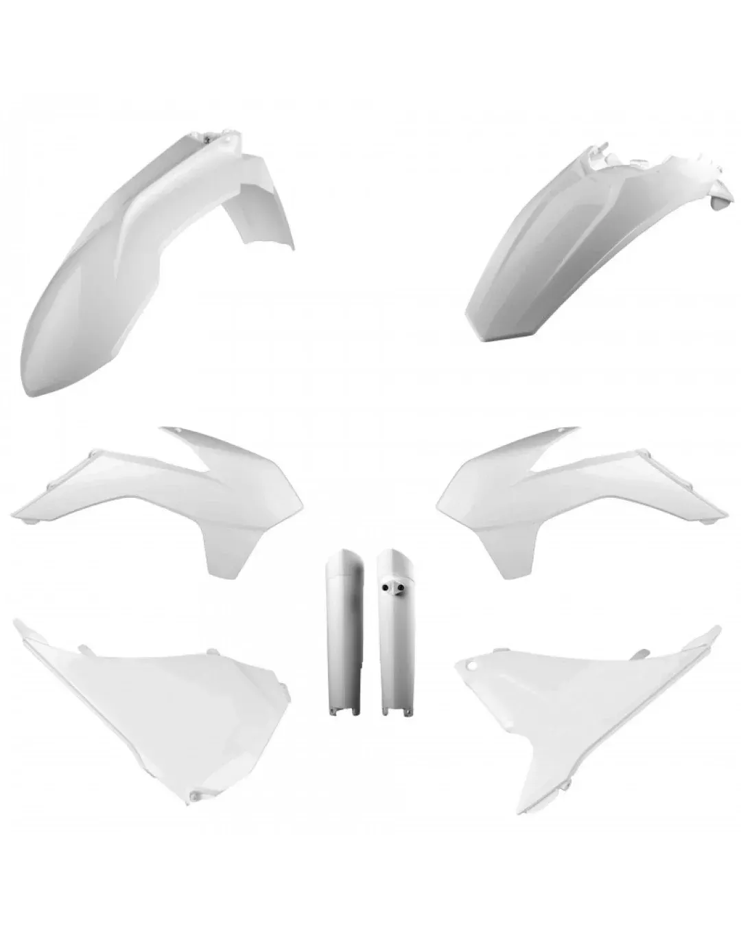 Комплект пластмаси POLISPORT Full Kit KTM EXC/EXC-F/XC-W/XC-FW(14-15) White