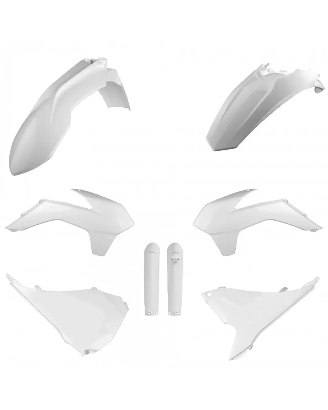 Комплект пластмаси POLISPORT Full Kit KTM EXC/EXC-F/XC-W/XC-FW(16) White