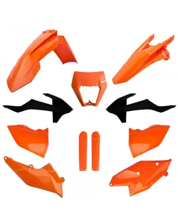 Комплект пластмаси POLISPORT Full Kit KTM EXC/EXC-F/XC-W/XC-FW(17-19) OEM 17