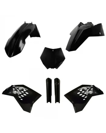 Комплект пластмаси POLISPORT Full Kit KTM SX/SX-F(08-10)XC/XC-F(08-10) Black