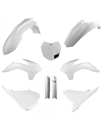 Комплект пластмаси POLISPORT Full Kit KTM SX/SX-F/XC/XC-F (13-14) White