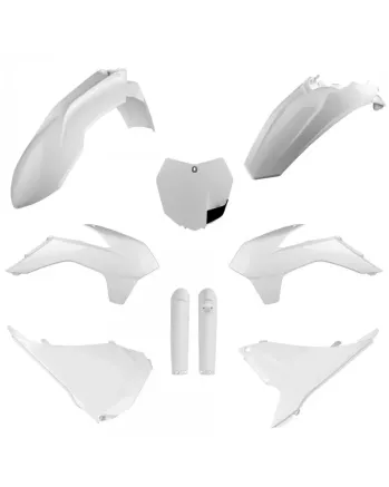 Комплект пластмаси POLISPORT Full Kit KTM SX/SX-F/XC/XC-F (15) White