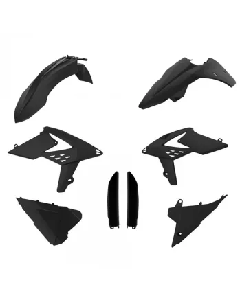 Комплект пластмаси POLISPORT Full Plastic Kit Beta RR 2T/4T (2013-17) Black