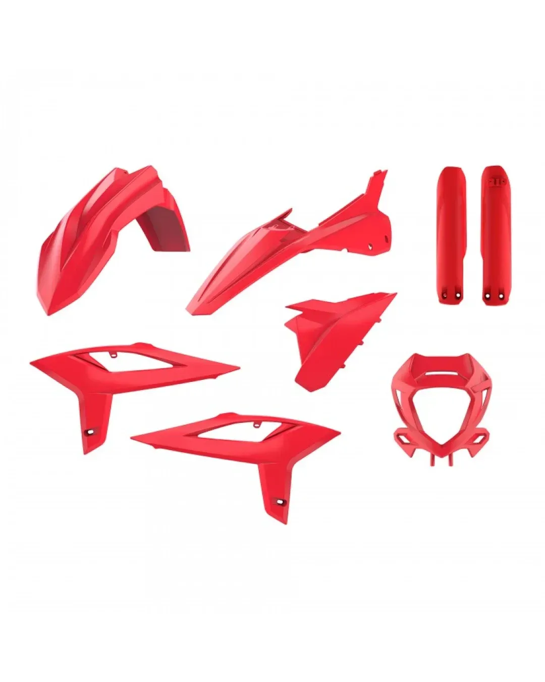 Комплект пластмаси POLISPORT Full Plastic Kit Beta RR 2T/4T (2020-22) ОЕМ