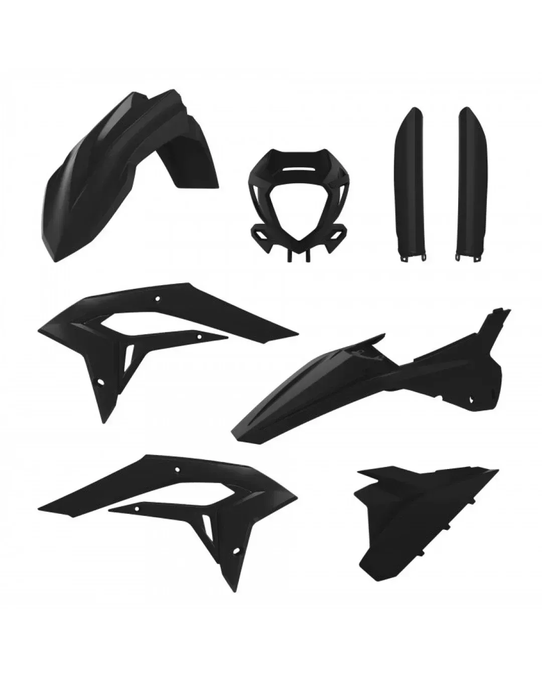 Комплект пластмаси POLISPORT Full Plastic Kit Beta X-Trainer (2023-26) Black