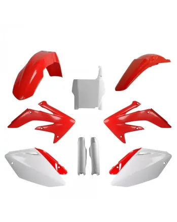 Комплект пластмаси POLISPORT Full Plastic Kit Honda CRF 250R (2004-05) OEM