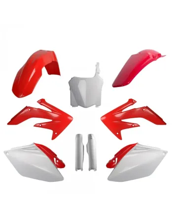 Комплект пластмаси POLISPORT Full Plastic Kit Honda CRF 250R (2008) OEM