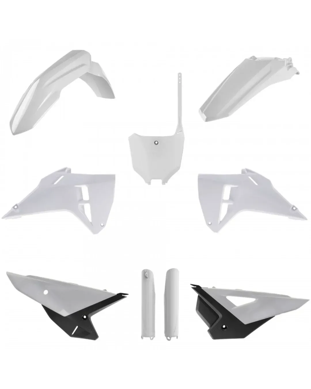 Комплект пластмаси POLISPORT Full Plastic Kit Honda CRF 250R (2025) White
