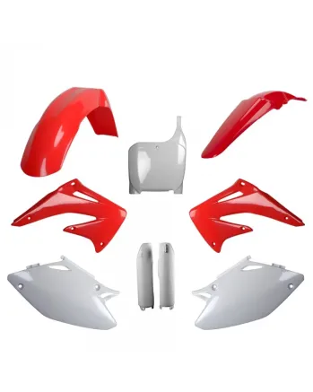 Комплект пластмаси POLISPORT Full Plastic Kit Honda CRF 450R (2002-03) ОЕМ