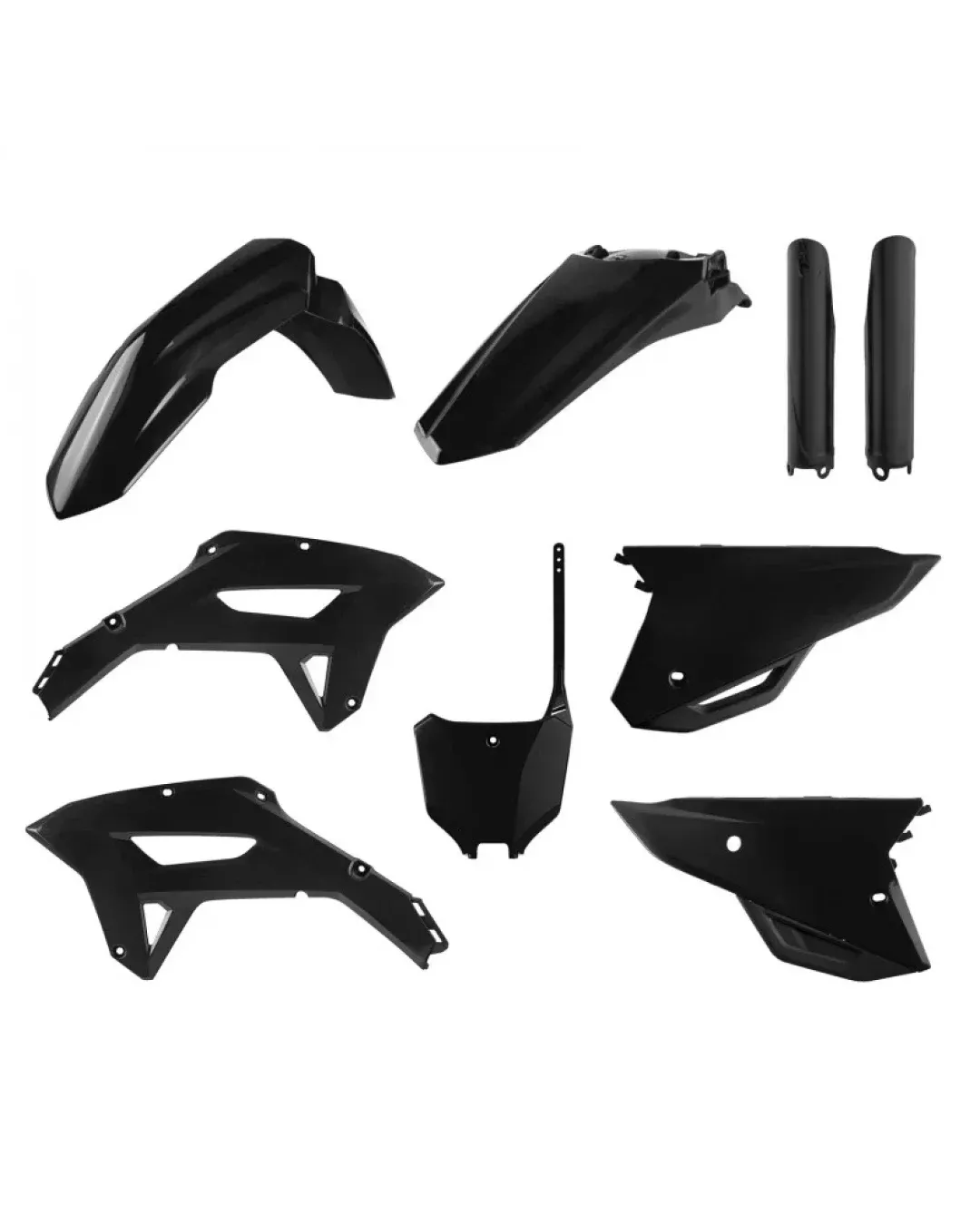Комплект пластмаси POLISPORT Full Plastic Kit Honda CRF 450RX (2021-24) Black