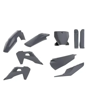 Комплект пластмаси POLISPORT Full Plastic kit Husqvarna TC/FC (2019-22) Grey
