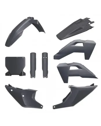 Комплект пластмаси POLISPORT Full Plastic Kit Husqvarna TC/FC (2025-26) GREY