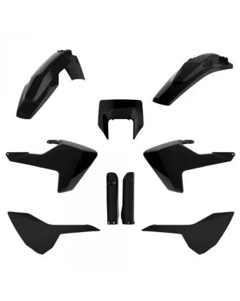 Комплект пластмаси POLISPORT Full Plastic Kit Husqvarna TE/FE (2017-19) Black