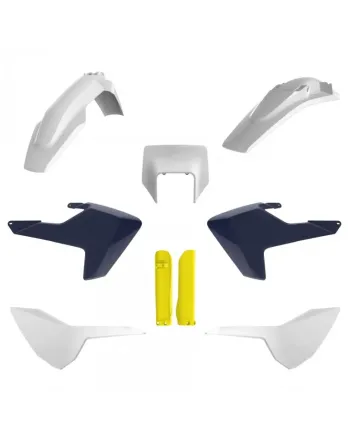 Комплект пластмаси POLISPORT Full Plastic Kit Husqvarna TE/FE (2017-19) OEM 17-18