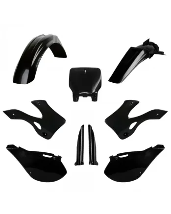 Комплект пластмаси POLISPORT Full Plastic Kit Kawasaki KX 125/250 (1999-02) Black