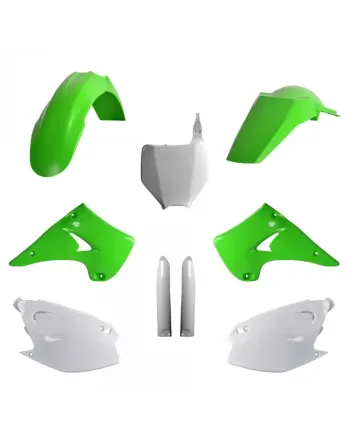 Комплект пластмаси POLISPORT Full Plastic Kit Kawasaki KX 125/250 (2003) ОЕМ
