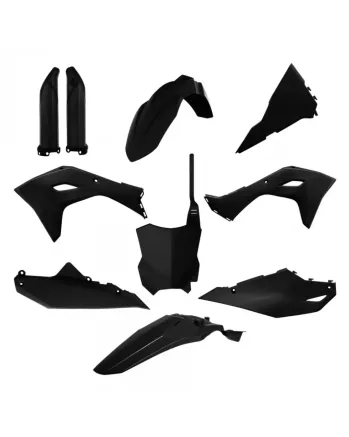 Комплект пластмаси POLISPORT Full Plastic Kit Kawasaki KX 450 (2024-25) Black