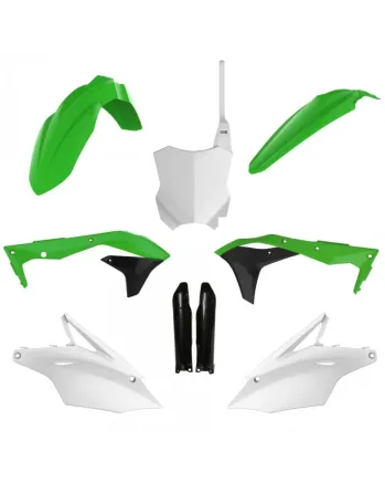 Комплект пластмаси POLISPORT Full Plastic Kit Kawasaki KX 450F (2016-18) ОЕМ