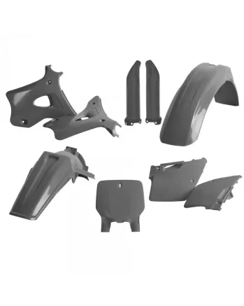 Комплект пластмаси POLISPORT Full Plastic kit Kawasaki KX125/250 - 1996-98 Grey