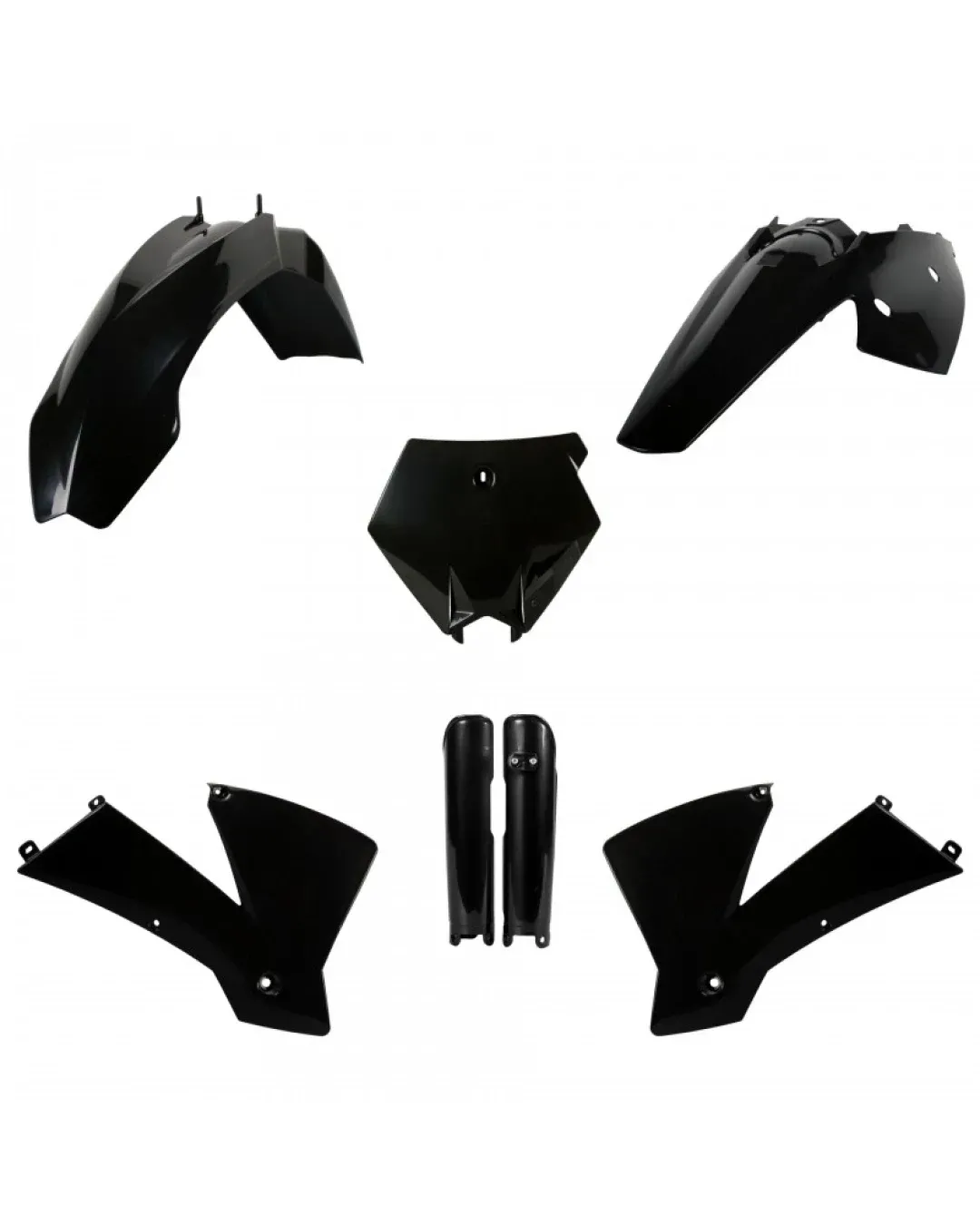 Комплект пластмаси POLISPORT Full Plastic Kit KTM SX (2003-04) Black