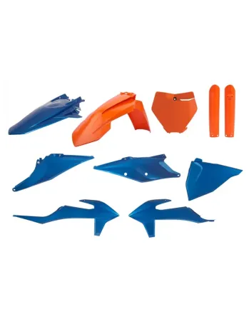 Комплект пластмаси POLISPORT Full Plastic kit KTM SX/SX-F/XC/XC-F (2019-22) Blue/Orange