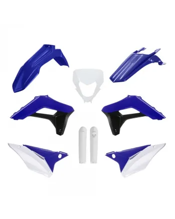 Комплект пластмаси POLISPORT Full Plastic Kit Sherco SE/SEF (2024) S-B/White
