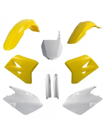 Комплект пластмаси POLISPORT Full Plastic Kit Suzuki RM 125/250 (2007-08) ОЕМ
