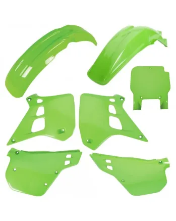 Комплект пластмаси POLISPORT Standard Plastic Kit Kawasaki 125 (1990-91) OEM
