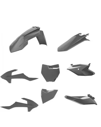 Комплект пластмаси POLISPORT Standard Plastic kit - KTM SX85 - 2016-23 Grey