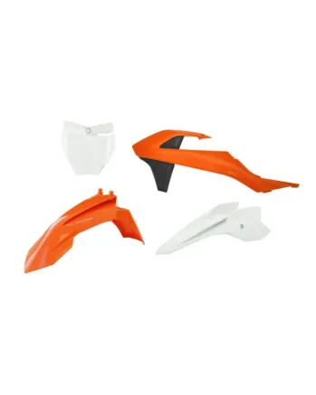 Комплект пластмаси RACETECH Plastic Kit 4 pcs KTM SX 50 16-23 (Orange/Black)