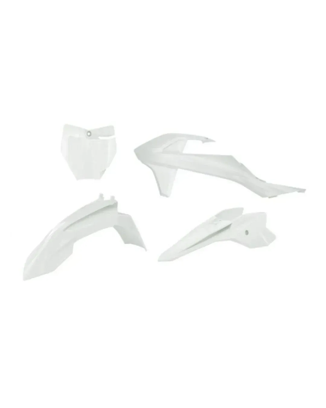 Комплект пластмаси RACETECH Plastic Kit 4 Pieces KTM SX 50 16-23 (White)