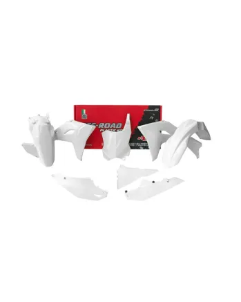 Комплект пластмаси RACETECH Plastic Kit - 5 Pieces (White) KXF 250/450 2025