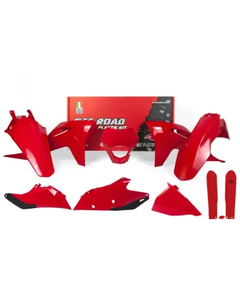 Комплект пластмаси RACETECH Plastic Kit 7 pcs GASGAS 21-23 (Red/Black)