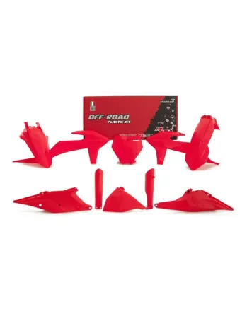 Комплект пластмаси RACETECH Plastic Kit - KTM 19-22 (Neon Red)