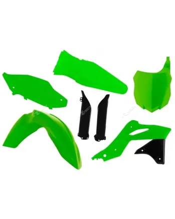 Комплект пластмаси RACETECH Plastic Kit Neon Green Kawasaki KX250F 13-16