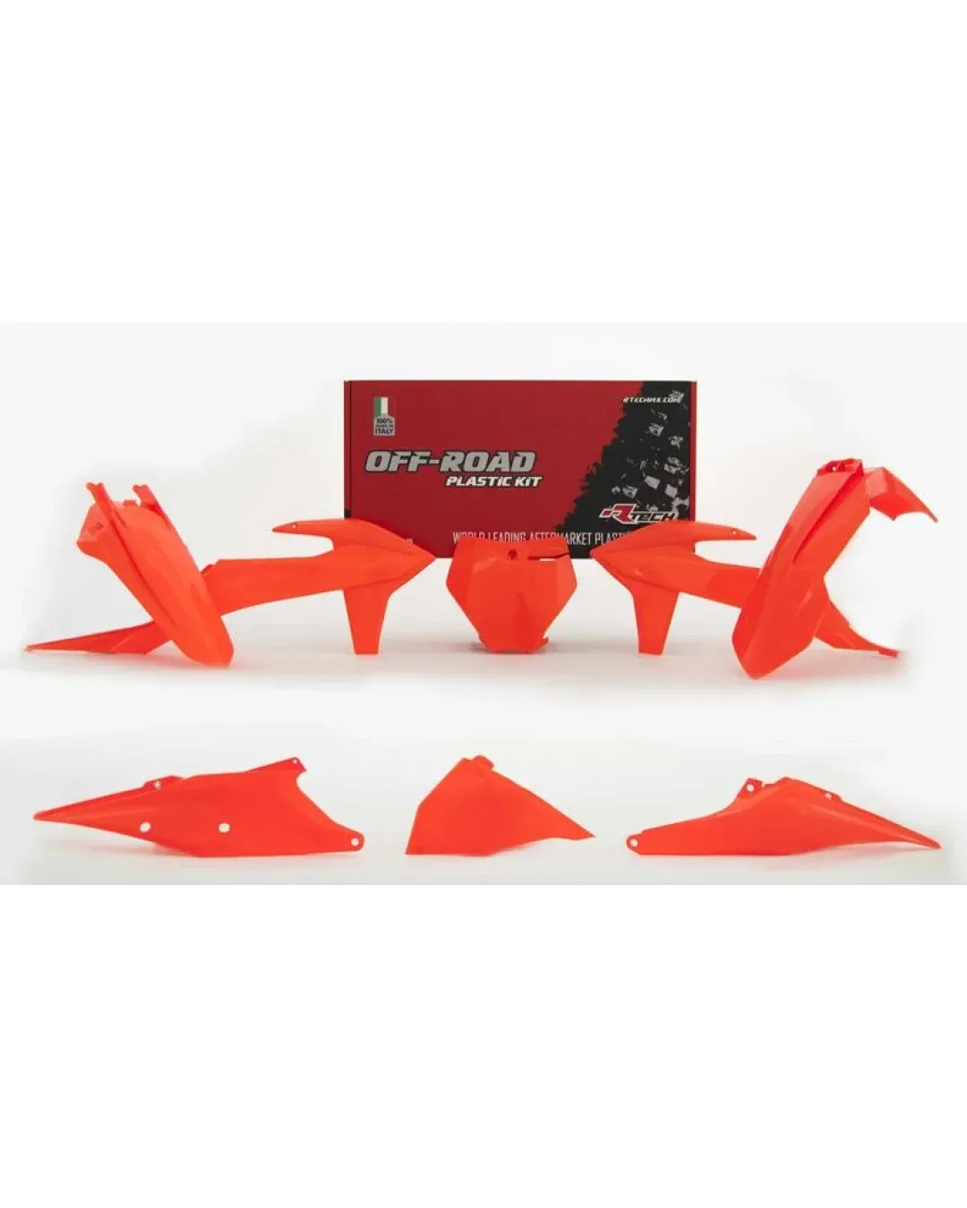 Комплект пластмаси RACETECH Plastic Kit Neon Orange KTM SX/SX-F 19-23