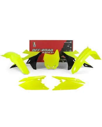 Комплект пластмаси RACETECH Plastic Kit Neon Yellow/Black Suzuki RM-Z450 18-23
