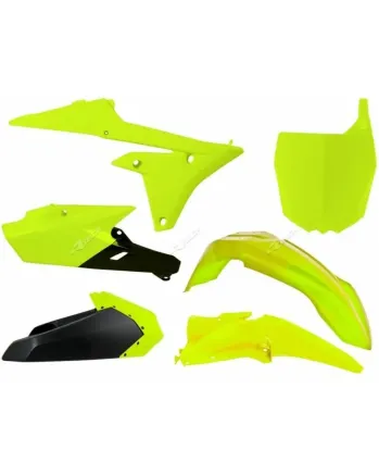 Комплект пластмаси RACETECH Plastic Kit Neon Yellow/Black Yamaha YZ250F 14-18 /450F 14-17