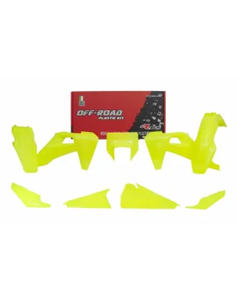 Комплект пластмаси RACETECH Plastic Kit Neon Yellow Husqvarna 2020