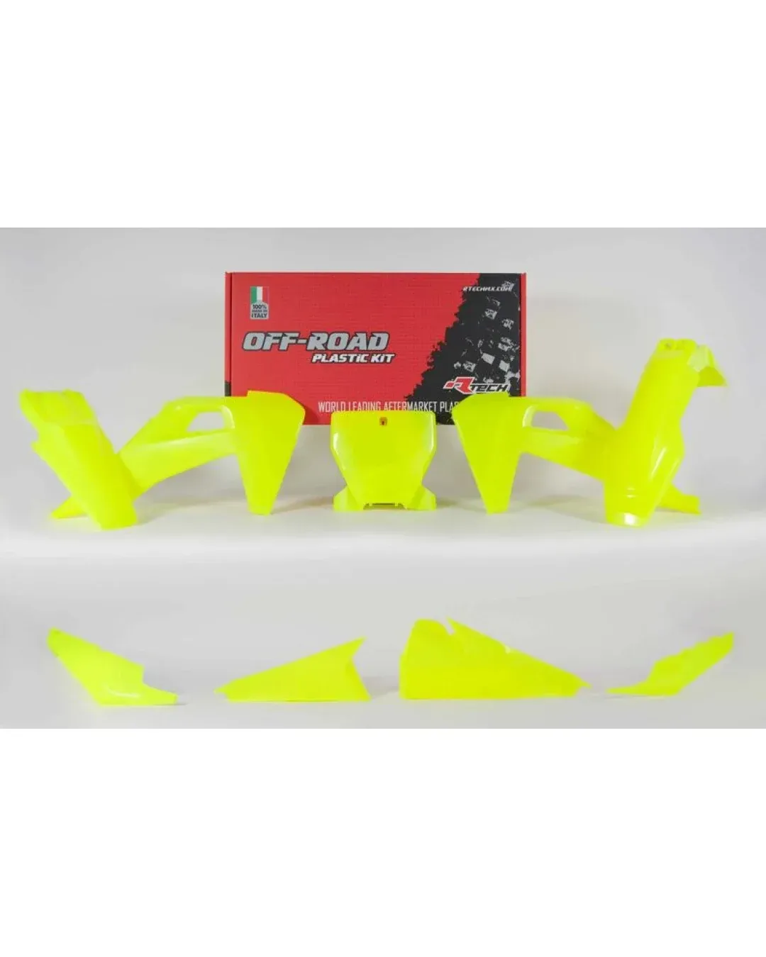 Комплект пластмаси RACETECH Plastic Kit Neon Yellow Husqvarna FC/TC 19-20